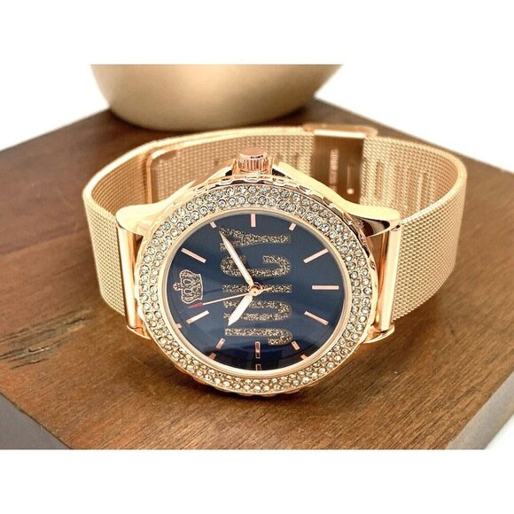 Juicy By Juicy Couture Womens Watch JC/5016 Quartz Blue Dial Rose Gold M… main image 7